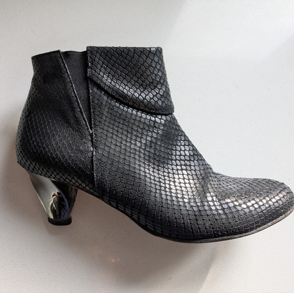 Gaspard Yurkievich leather Ankle Booties
